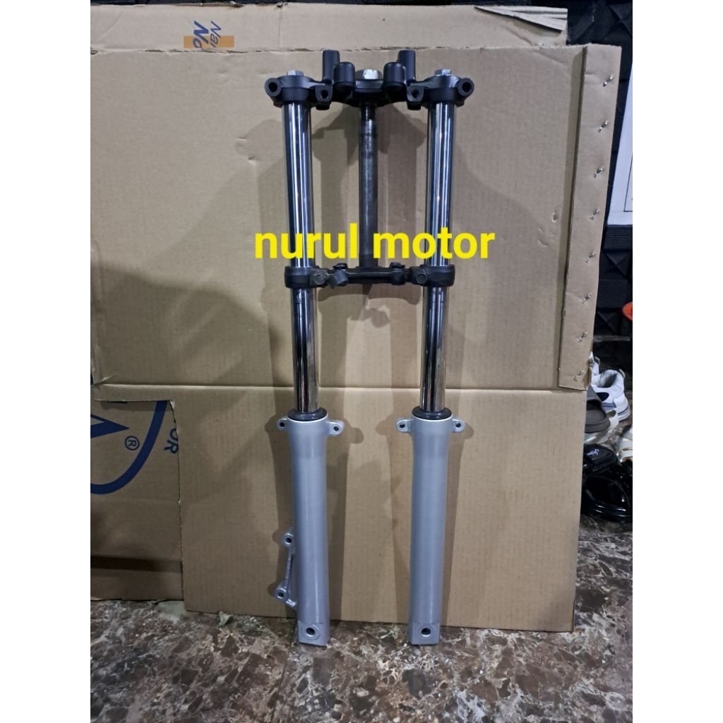Shock depan tiger KCJ megapro pnp GL pro honda win CB gl 100 original copotan
