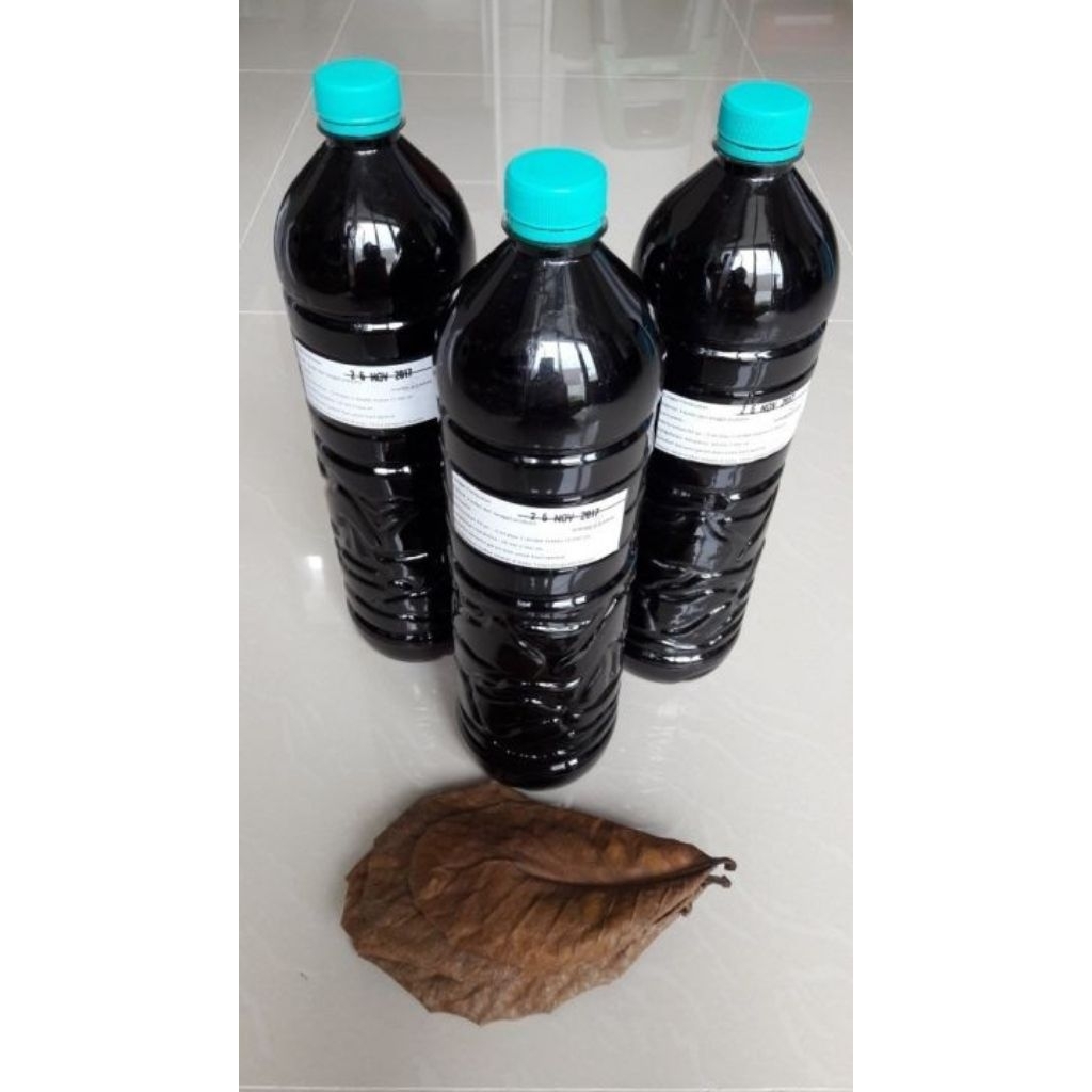 Ekstrak Daun Ketapang Laut Murni 1.5 Liter Untuk Menstabilkan Air PH Air Ikan - Pencegah Penyakit Ik