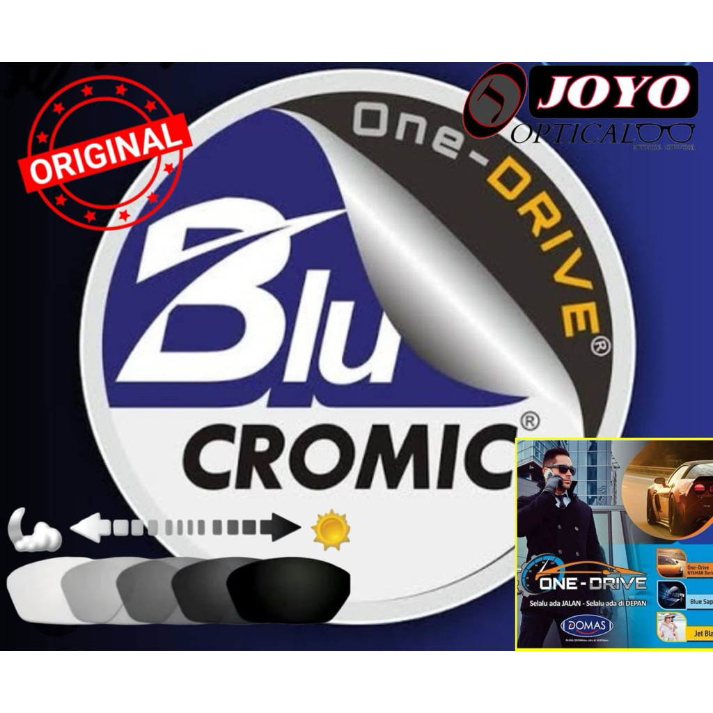 Lensa Bluecromic One Drive Domas Original