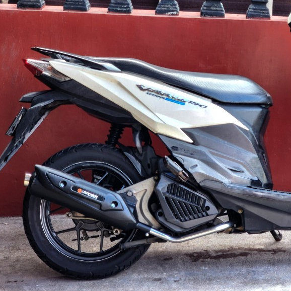 Knalpot Vario 125/150 OLD Standar Racing Matik Bass Adem Saringan Full ORIGINAL SIXXER