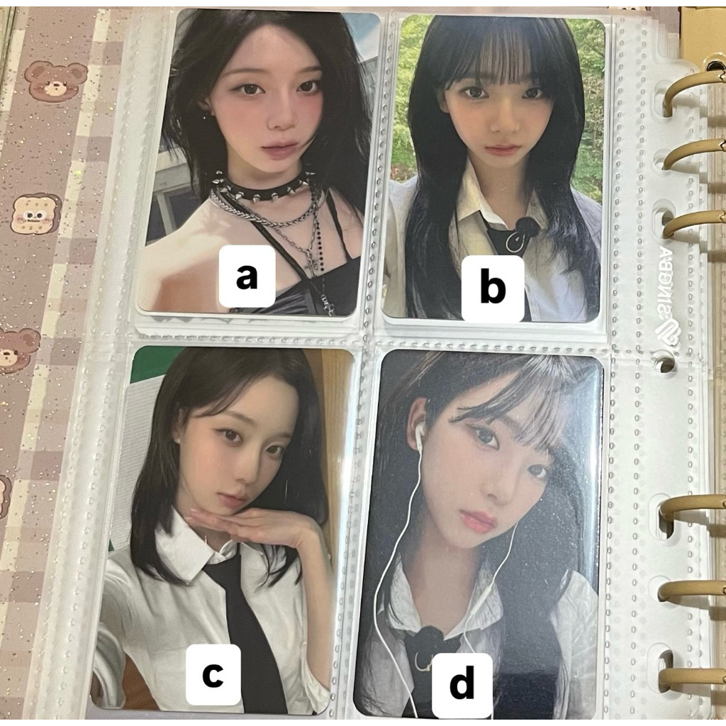 aespa karina winter photocard pc rich man appmus apple music ld lucky draw everline