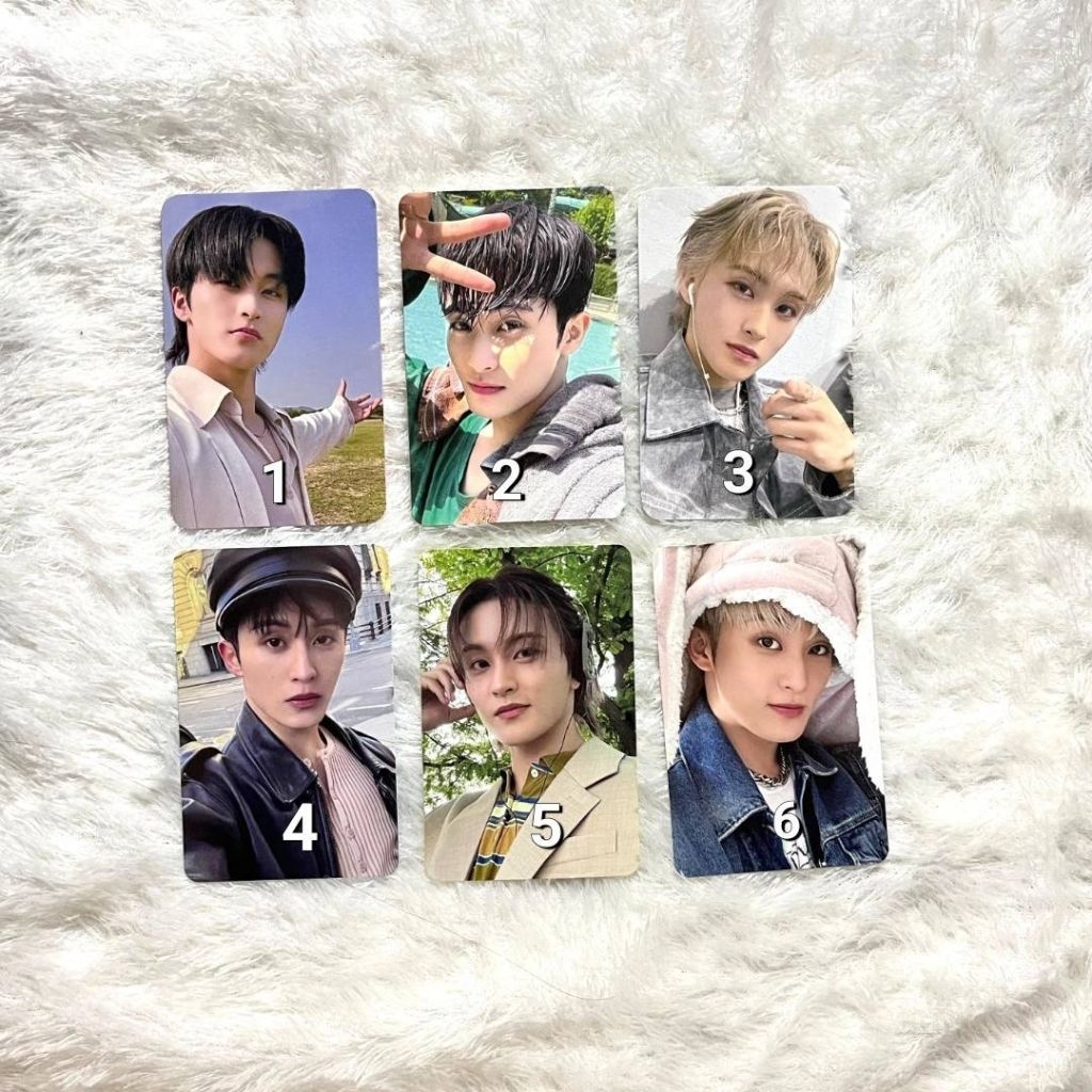 PHOTOCARD OFFICIAL MARK LEE