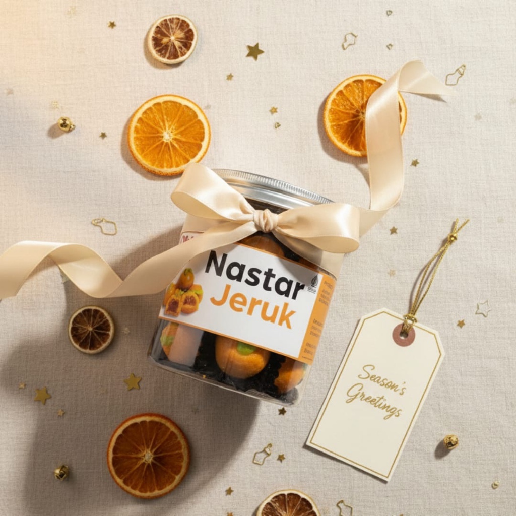 Nastar Jeruk Malang Asli 100% | Isi Selai Jeruk Premium | Kue Kering Unik & Lembut | Halal