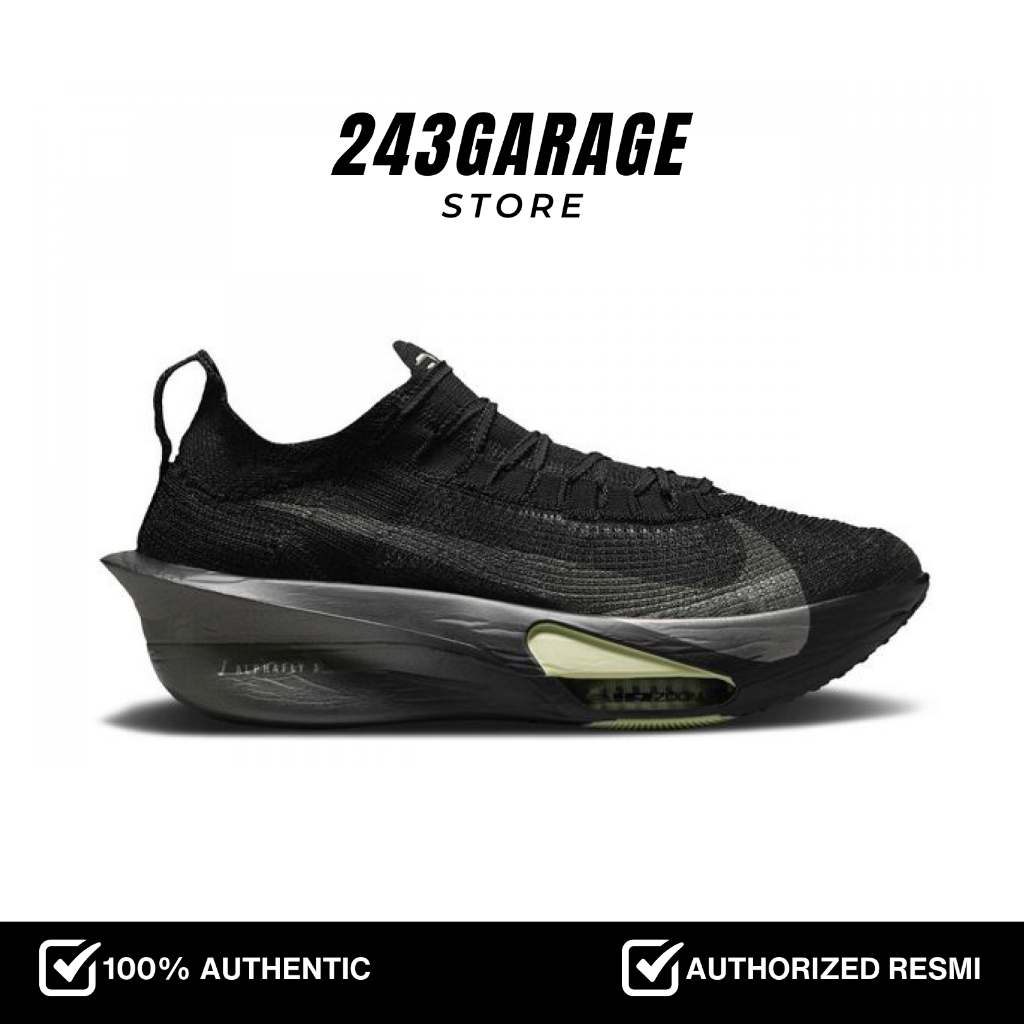 Nike Air Zoom Alphafly Next% 3 Black Olive Aura Sneakers Resmi