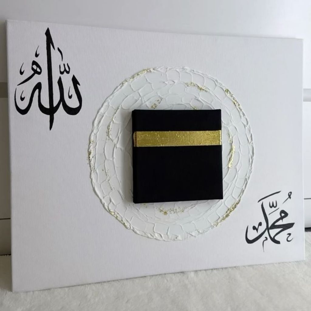 lukisan Ka'bah aesthetic