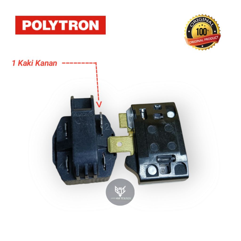 RELAY - Rilay PTC Overload Kulkas 2 Pintu SHARP Original