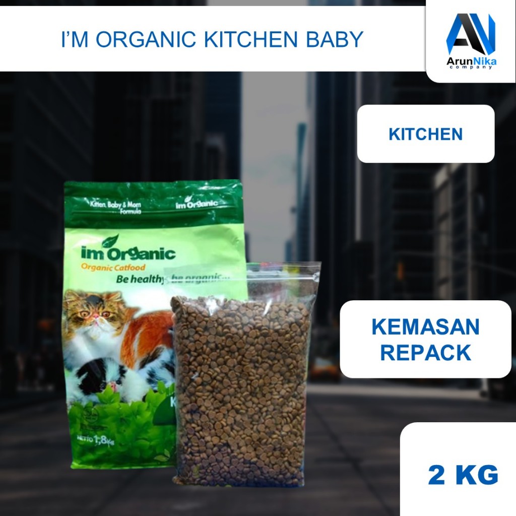 MAKANAN KUCING | IM ORGANIC | IM ORGANIC KITTEN BABY MOTHER 2KG REPACK