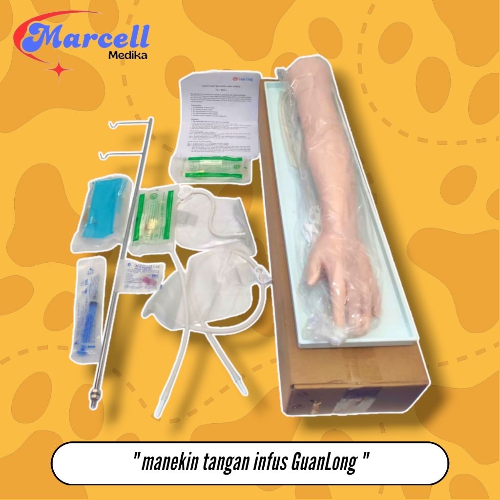 PHANTOM MANEKIN MODEL TANGAN INFUS GUANLONG / MANIKIN TANGAN INFUS