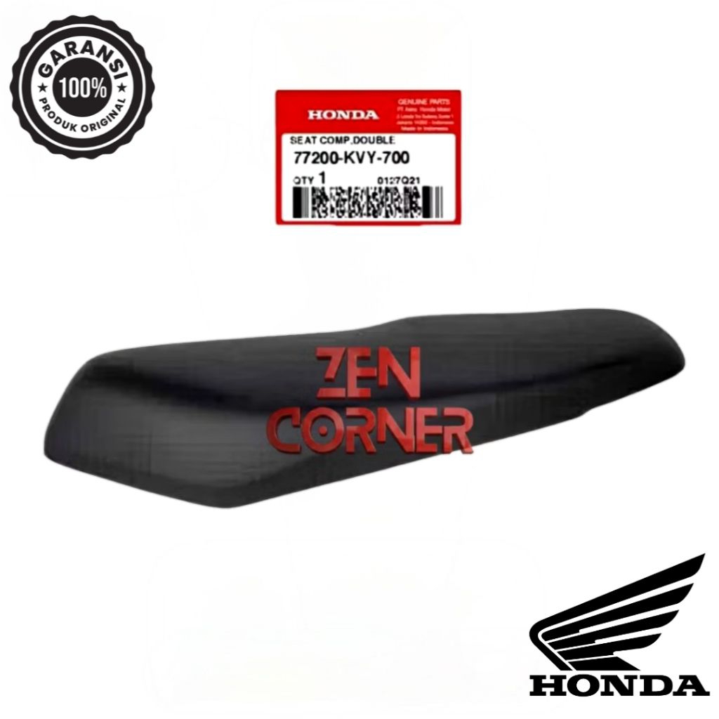 77200-KVY-700 Jok Sadel Jok Beat Karbu Origina AHM Honda