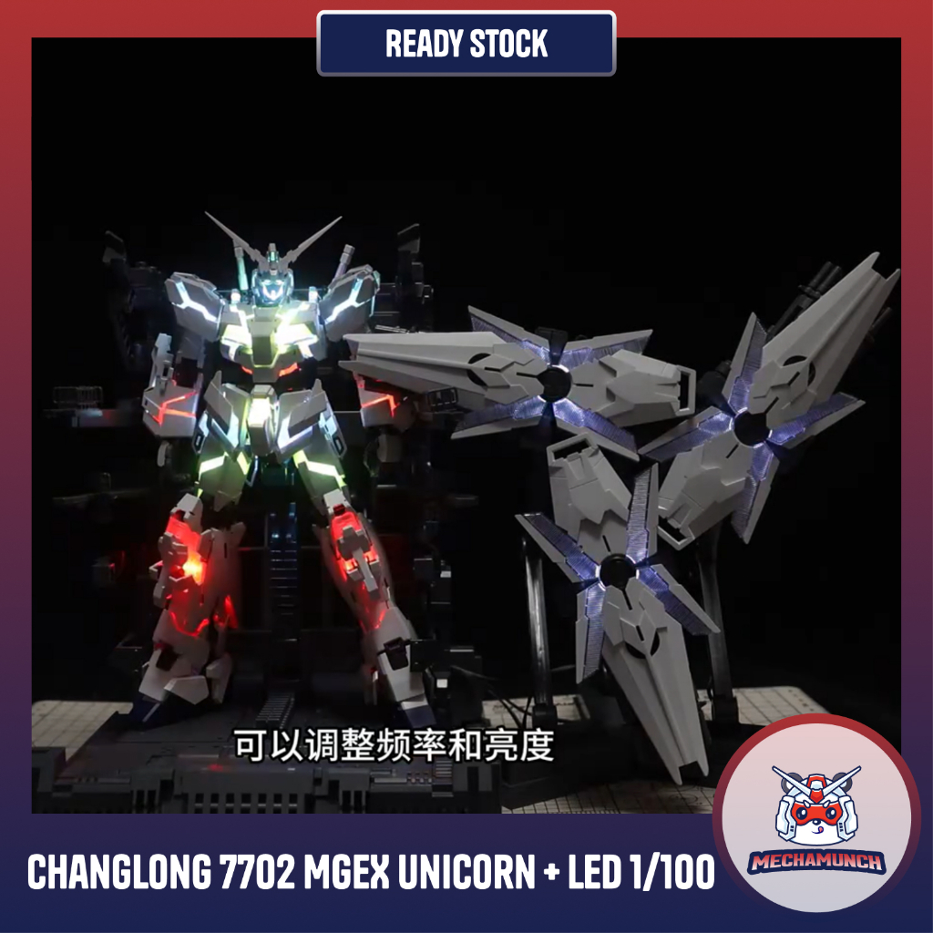 Changlong Model MGEX Unicorn with RGB LED Model Kit 1/100