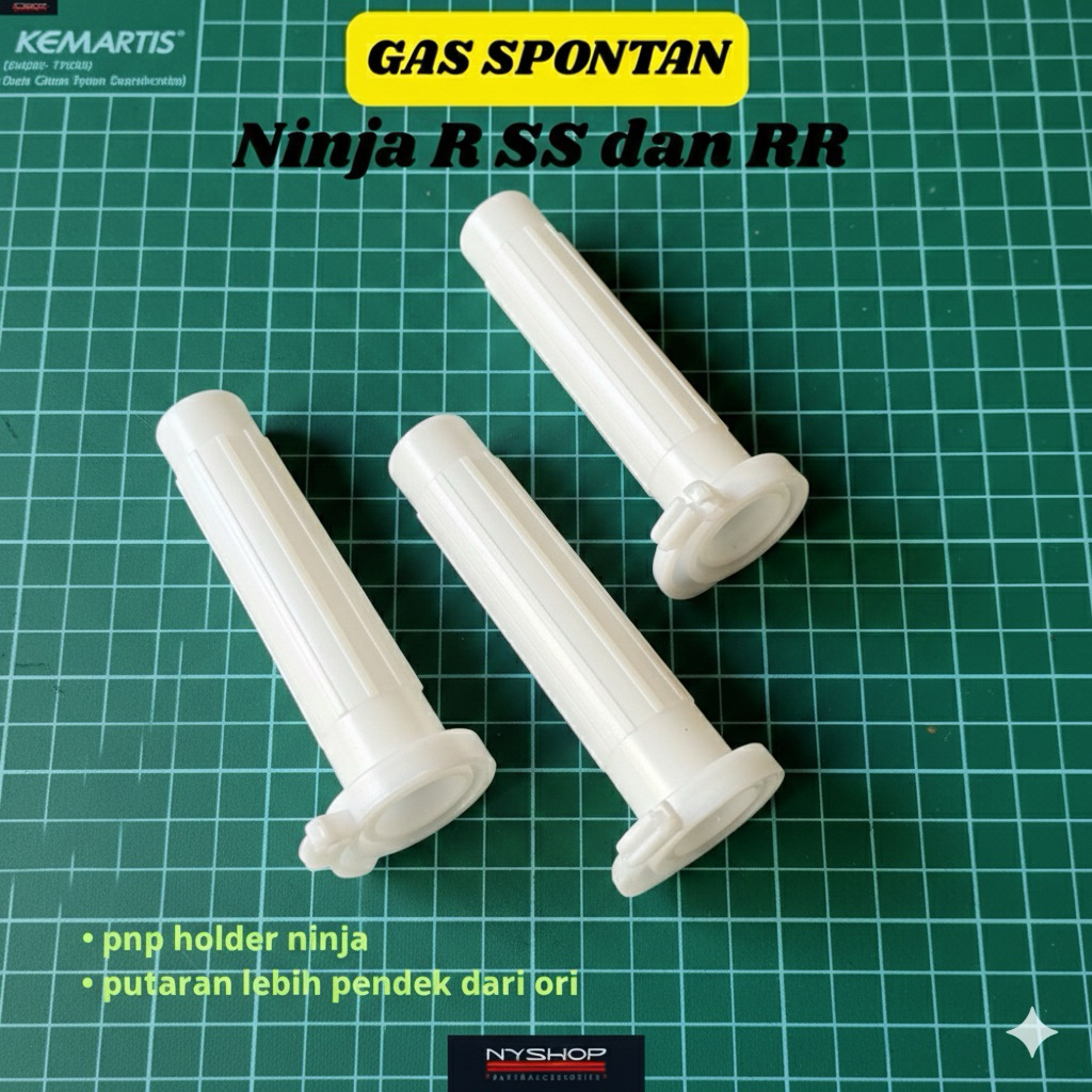 Gas Spontan Ninja R SS RR Custom PNP Holder Ori Ninja Pipa Selongsong Gas Spontan Putaran Pendek