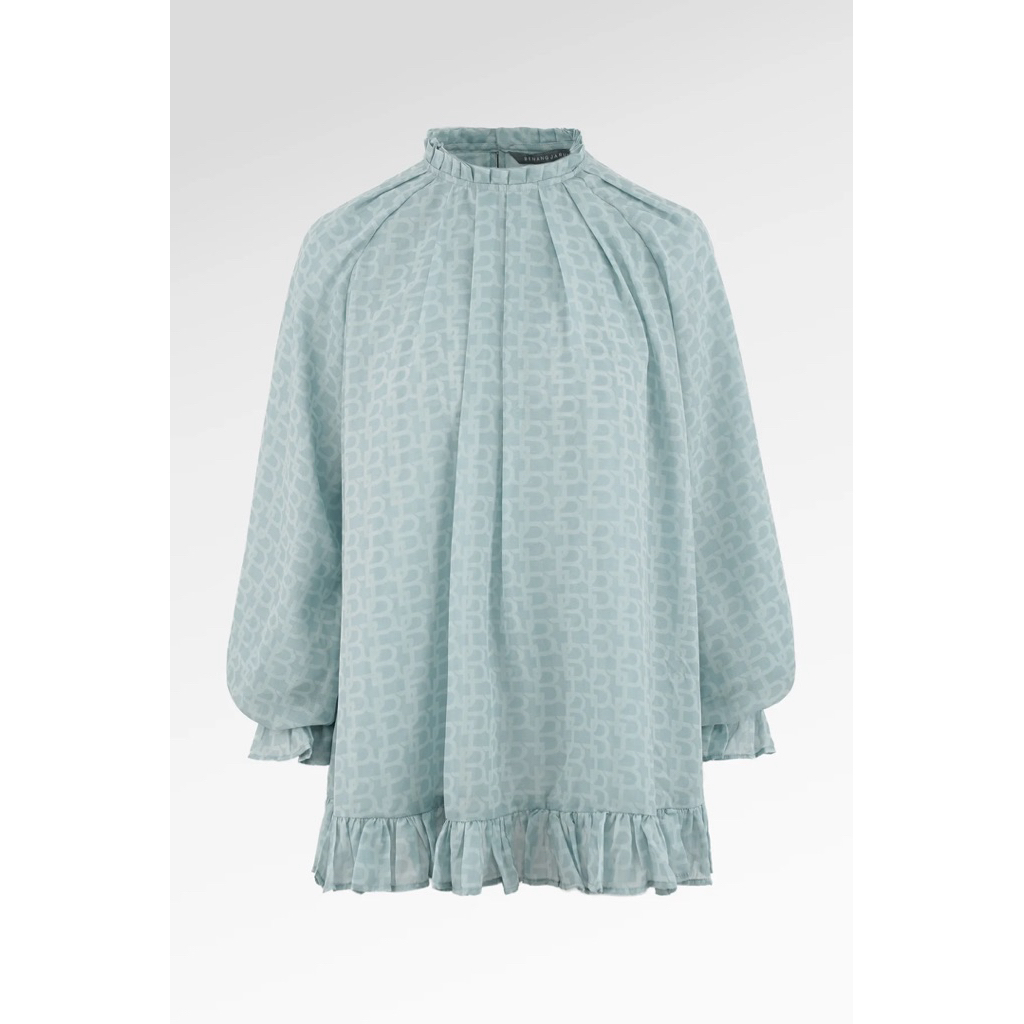 Benang Jarum Marchesa Ruffle Blouse and Marchesa Vest (Brand New)
