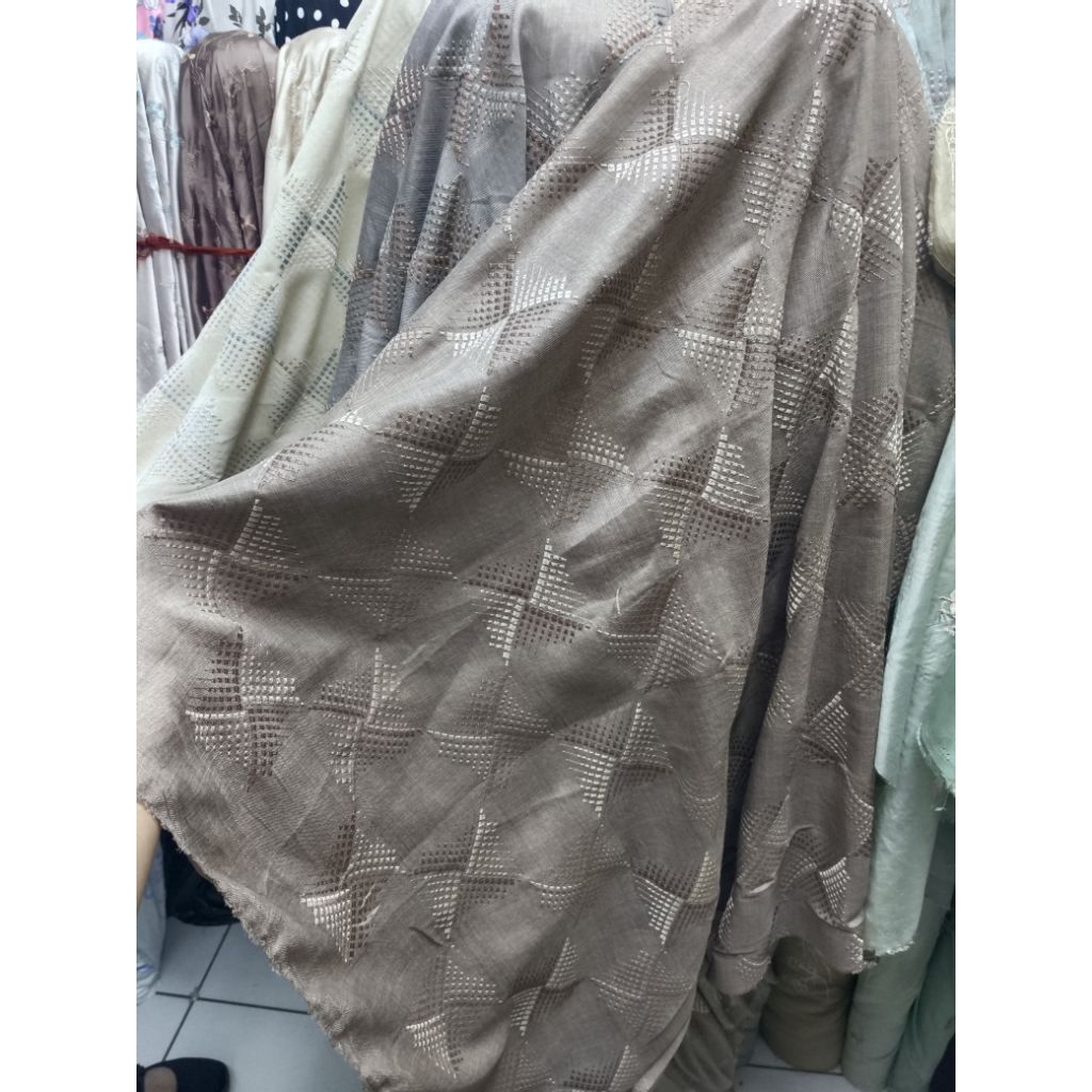 BAHAN/KAIN KATUN LINEN LINEN/KATUN LINEN /KATUN BORDIR