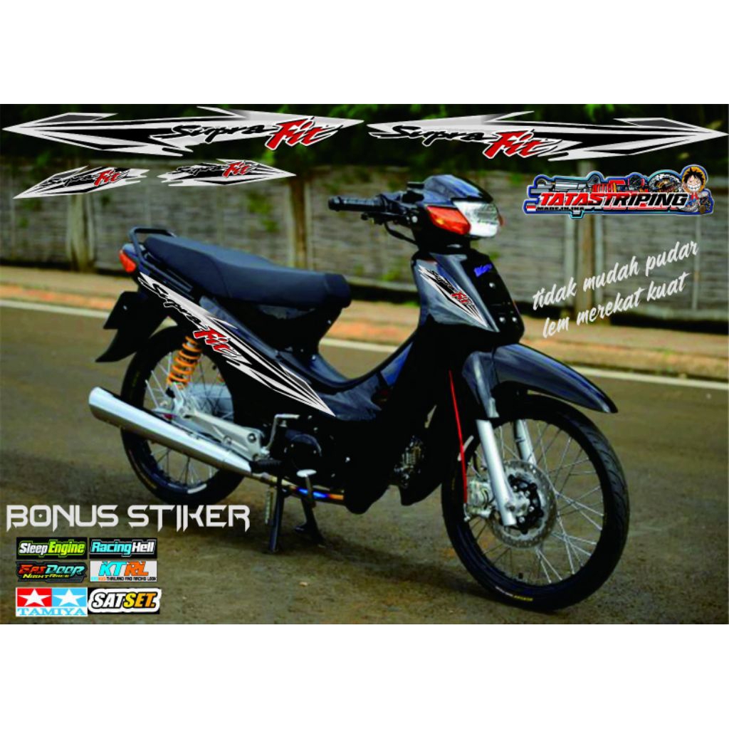 STRIPING STIKER SUPRA FIT DECAL SUPRA DECAL STRIPING SUPRA FIT LAMA