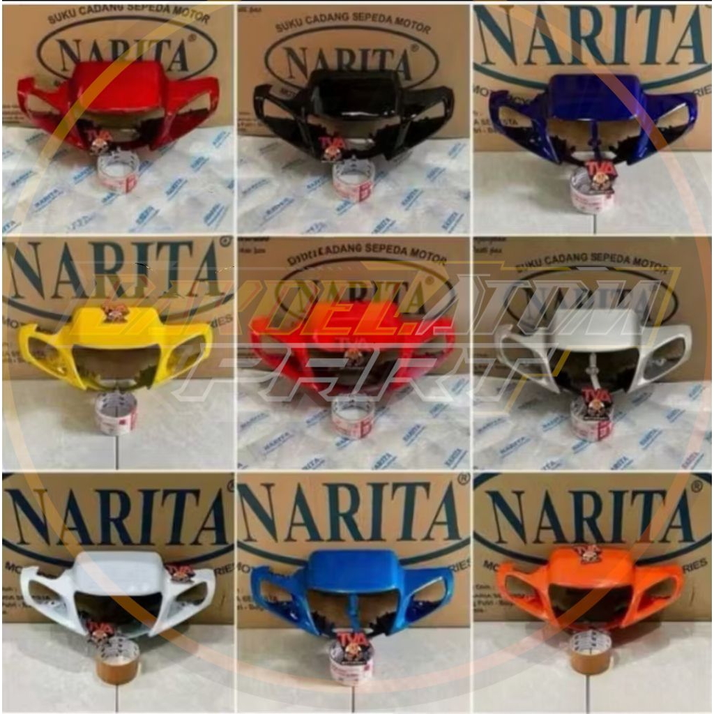 BATOK TOTOK KEPALA DEPAN YAMAHA FIZ R FIZR F1Z R VEGA R LAMA OLD WARNA HITAM MERAH BIRU PUTIH SILVER