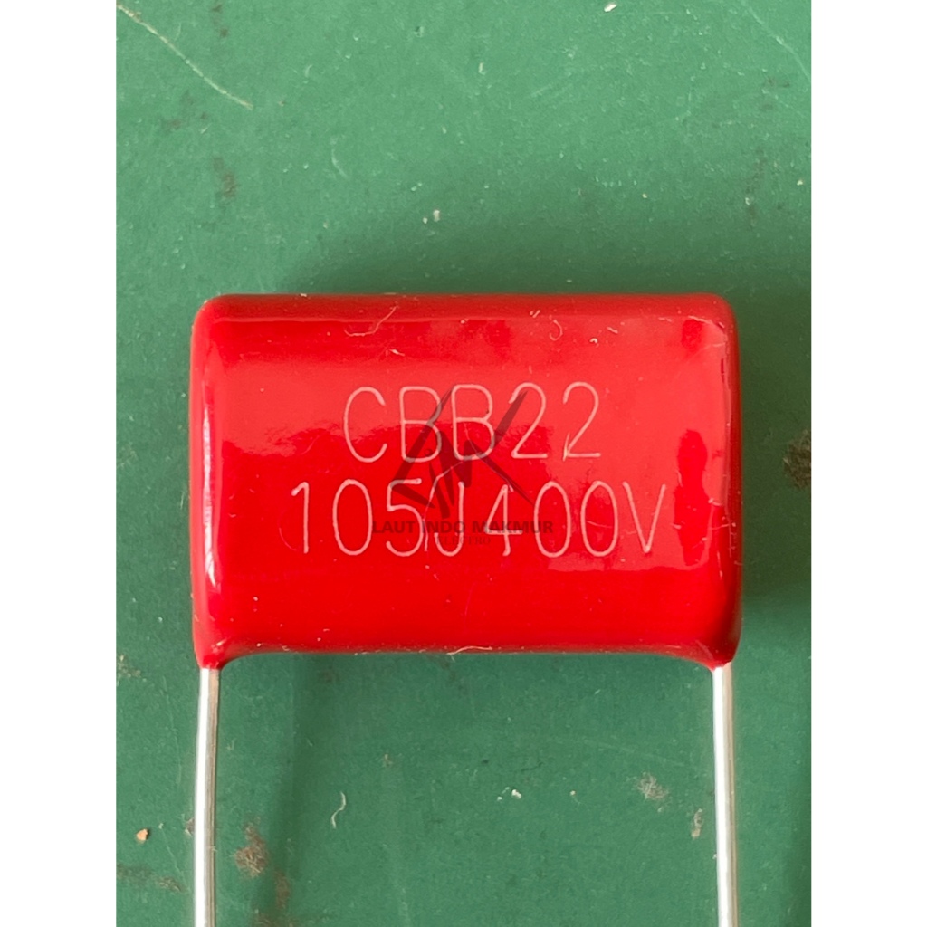 10 BUAH MILAR 105 400V MILAR 105J 400VOLT KAPASITOR MILAR MYLAR 105 J ups