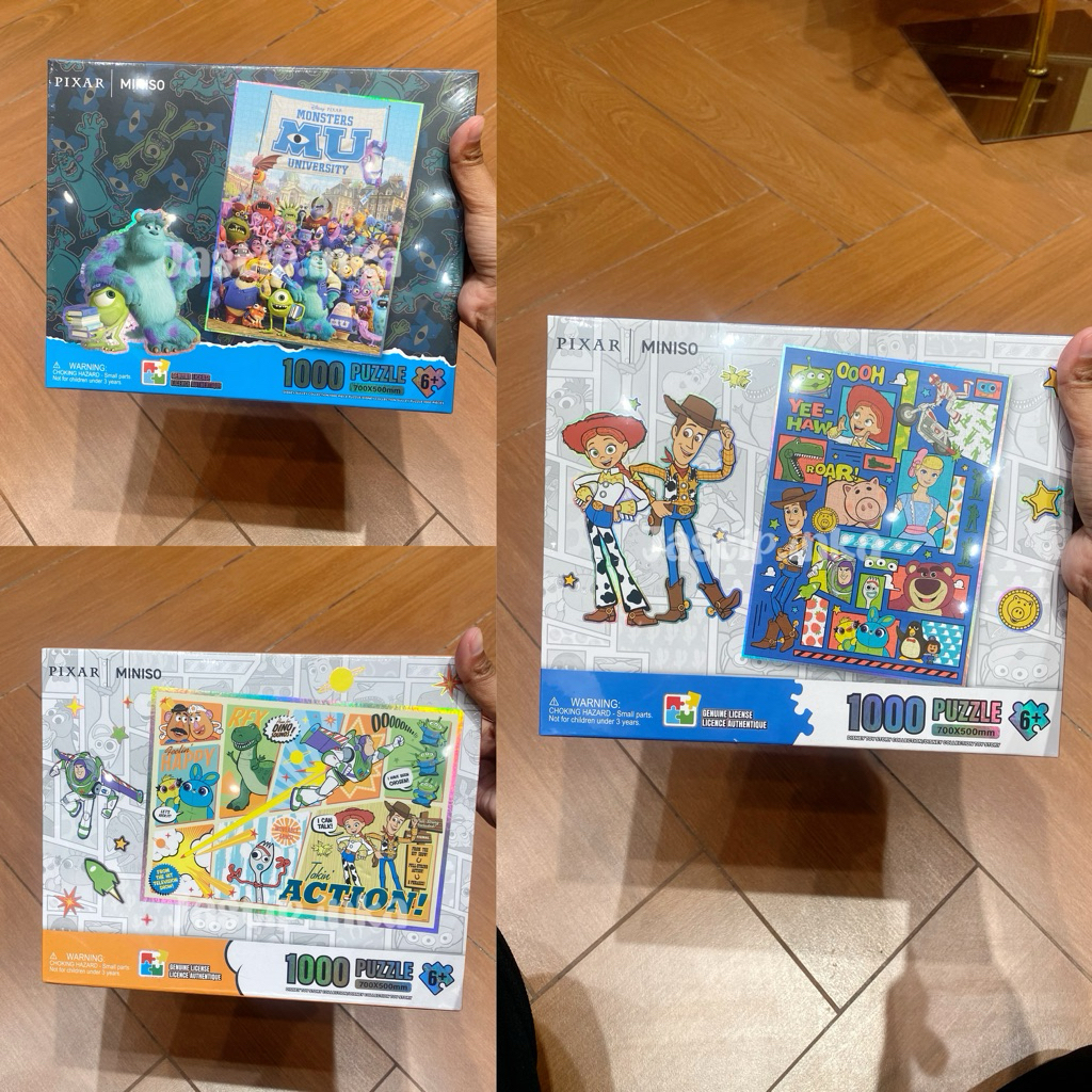 Miniso x Pixar - Puzzle 1000 Disney Pixar Buzz/monster inc
