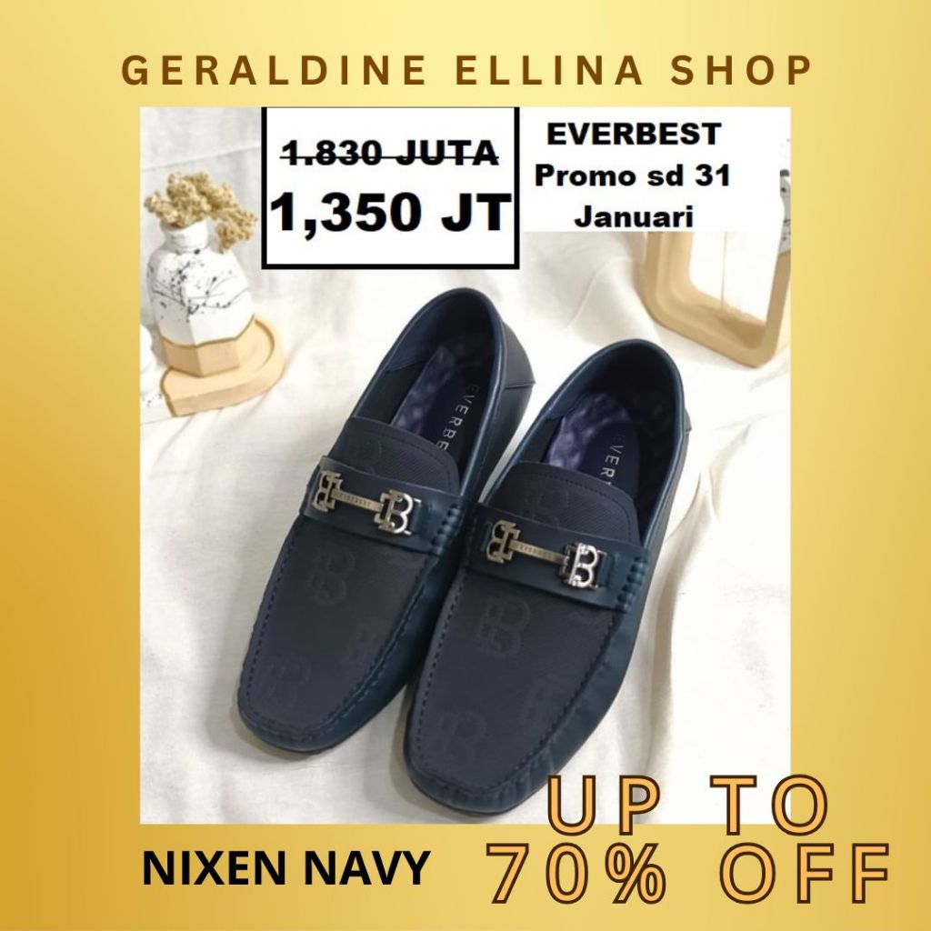 Sepatu pria Everbest 100% Original seri NIXEN
