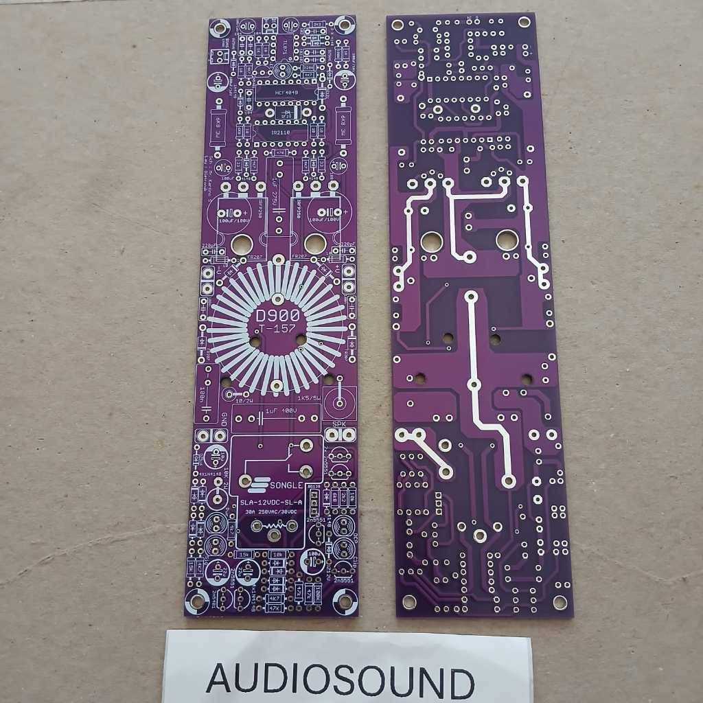 PCB CLASS D D900 DOUBLE LAYER / Class D900