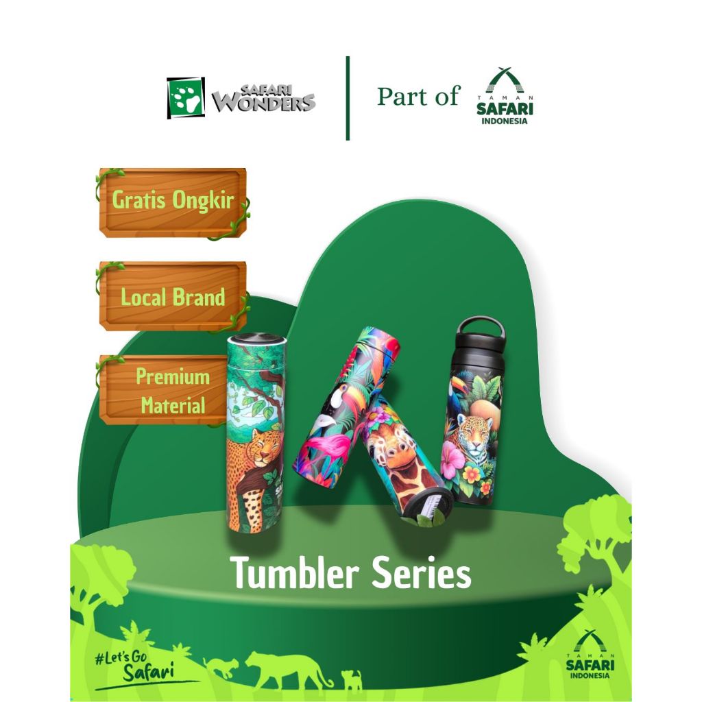 Safari Wonders Tumbler – Official Taman Safari Indonesia