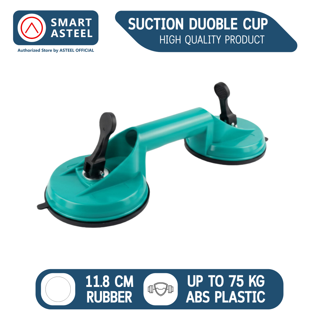 Kop Kaca Hisap Angkat Keramik Granit Sucker Glass Suction / Suction Double Cup