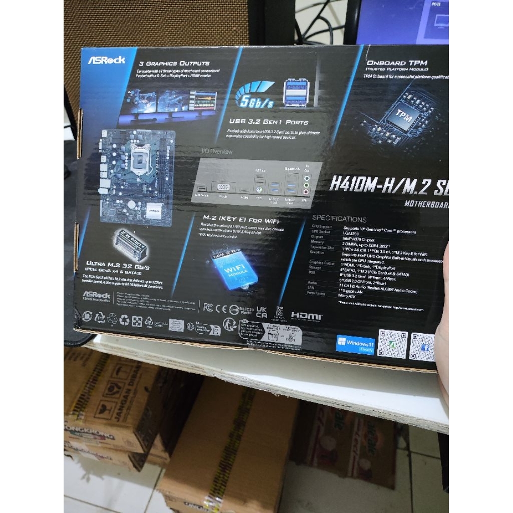 Motherboard Asrock H410M