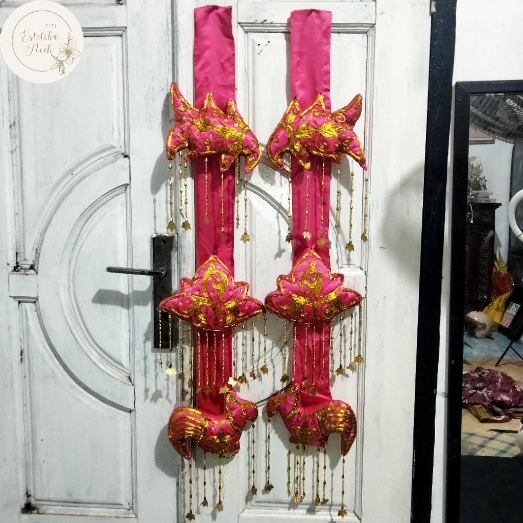 JURAI KASAP KELAMBU SEPASANG/DEKORASI PELAMINAN ACEH