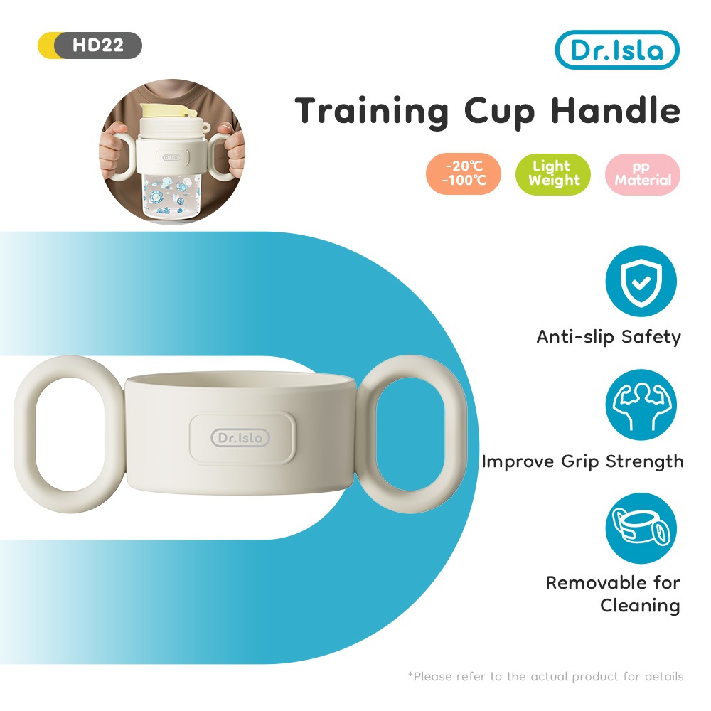 Dr.isla Pegangan Cup Gelas PP Botol Minum Handle Berlaku Untuk WC32/WC36/WC37 HD22