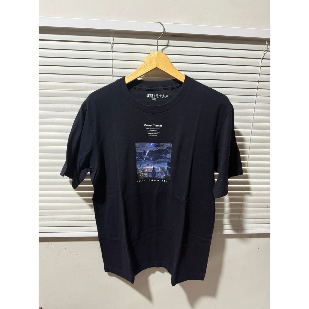 Preloved Kaos Uniqlo Kimi no Nawa Your Name