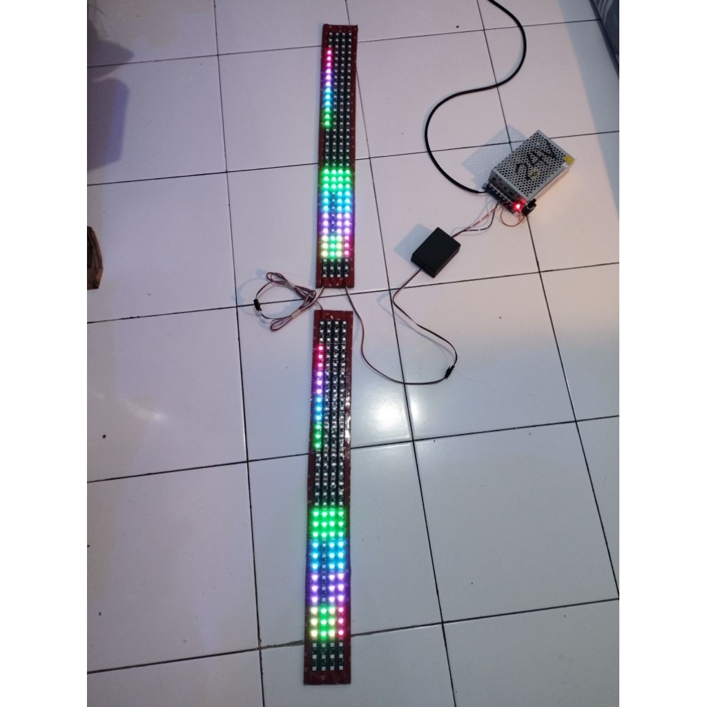 Lampu strobo pjr patwal wave 60 cm sepasang kanan kiri