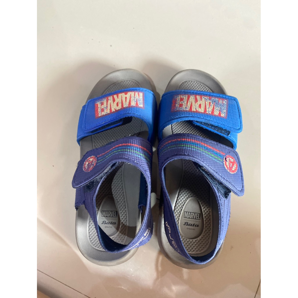 preloved sandal Marvel bata anak