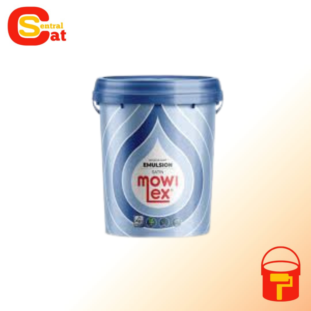 Mowilex Emulsion Satin Cat Tembok Interior Anti Bakteri 20L
