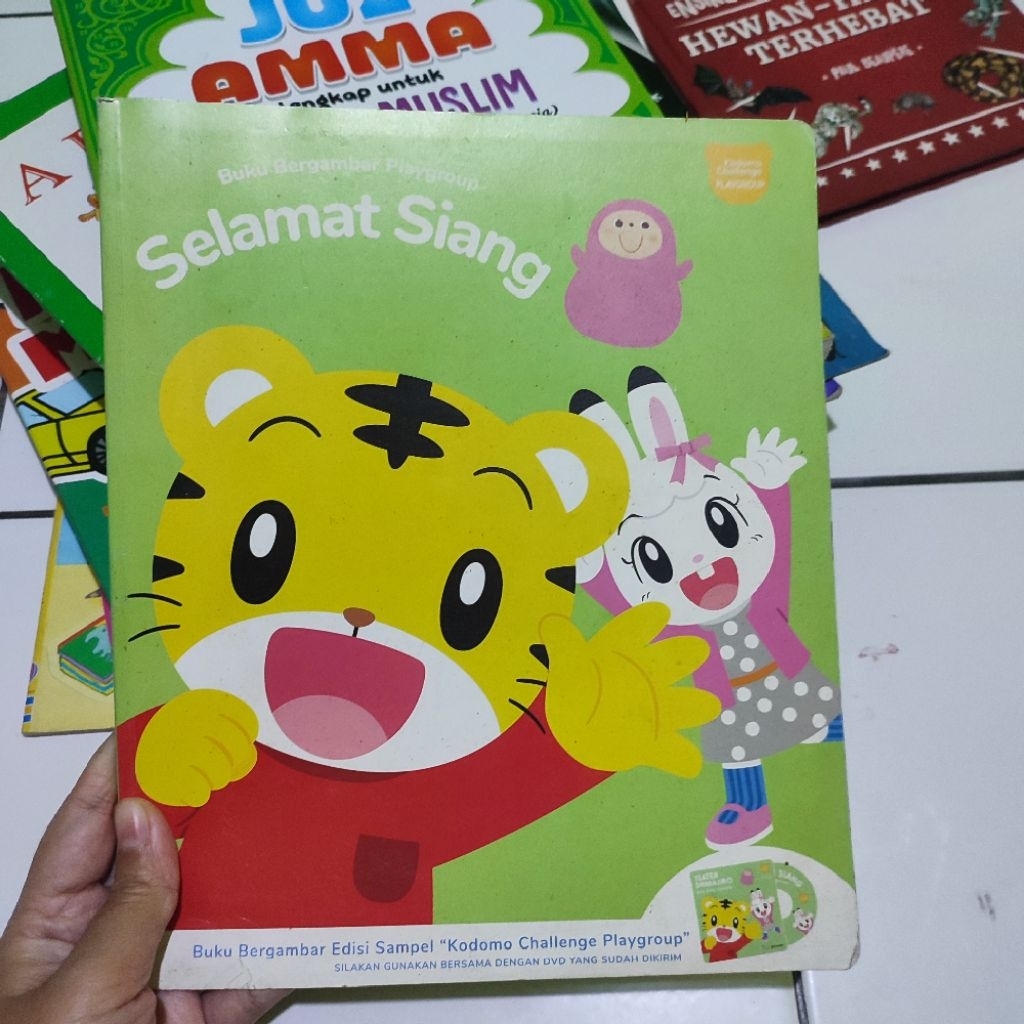 buku anak shimajiro selamat siang