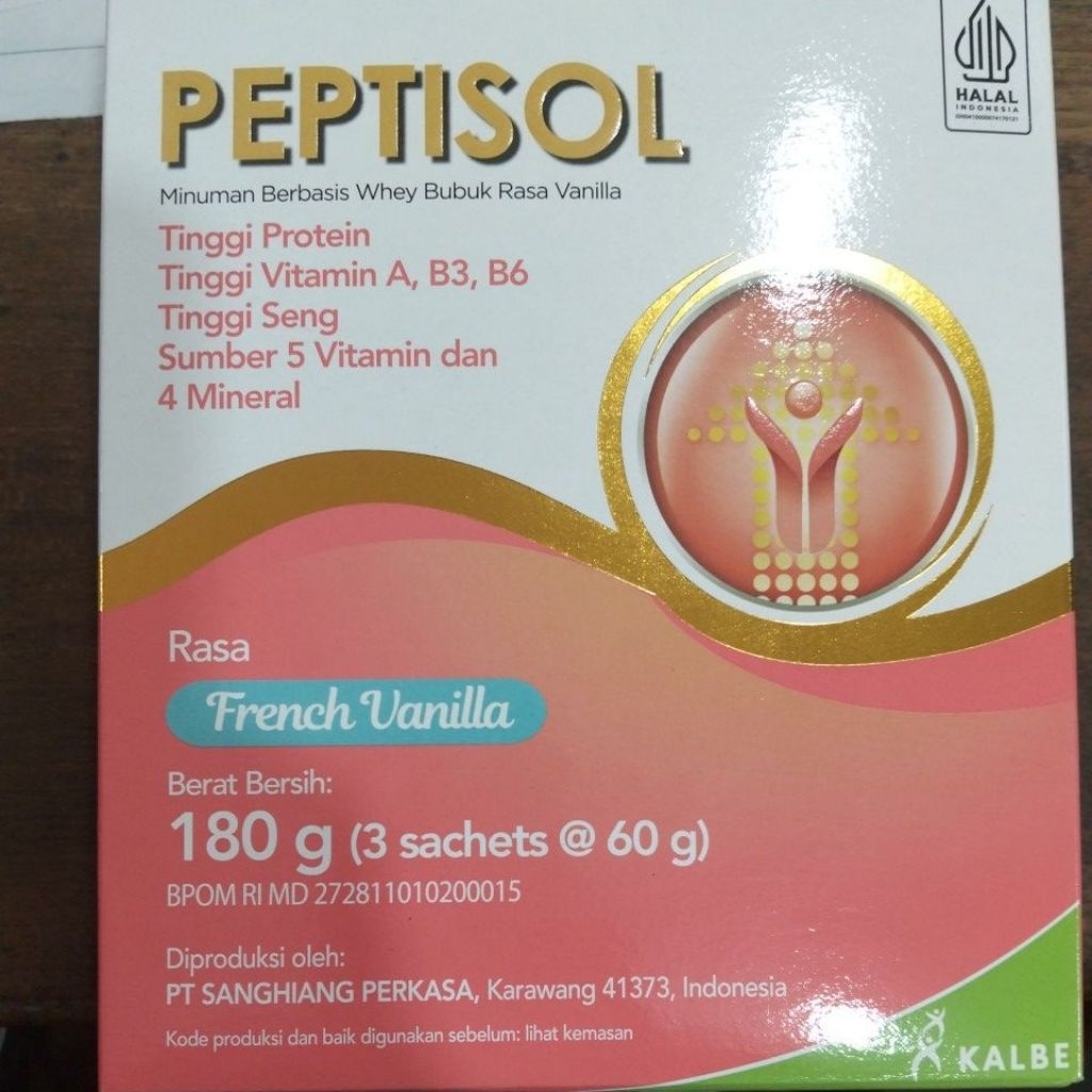 Peptisol Susu Tinggi Protein 189gr