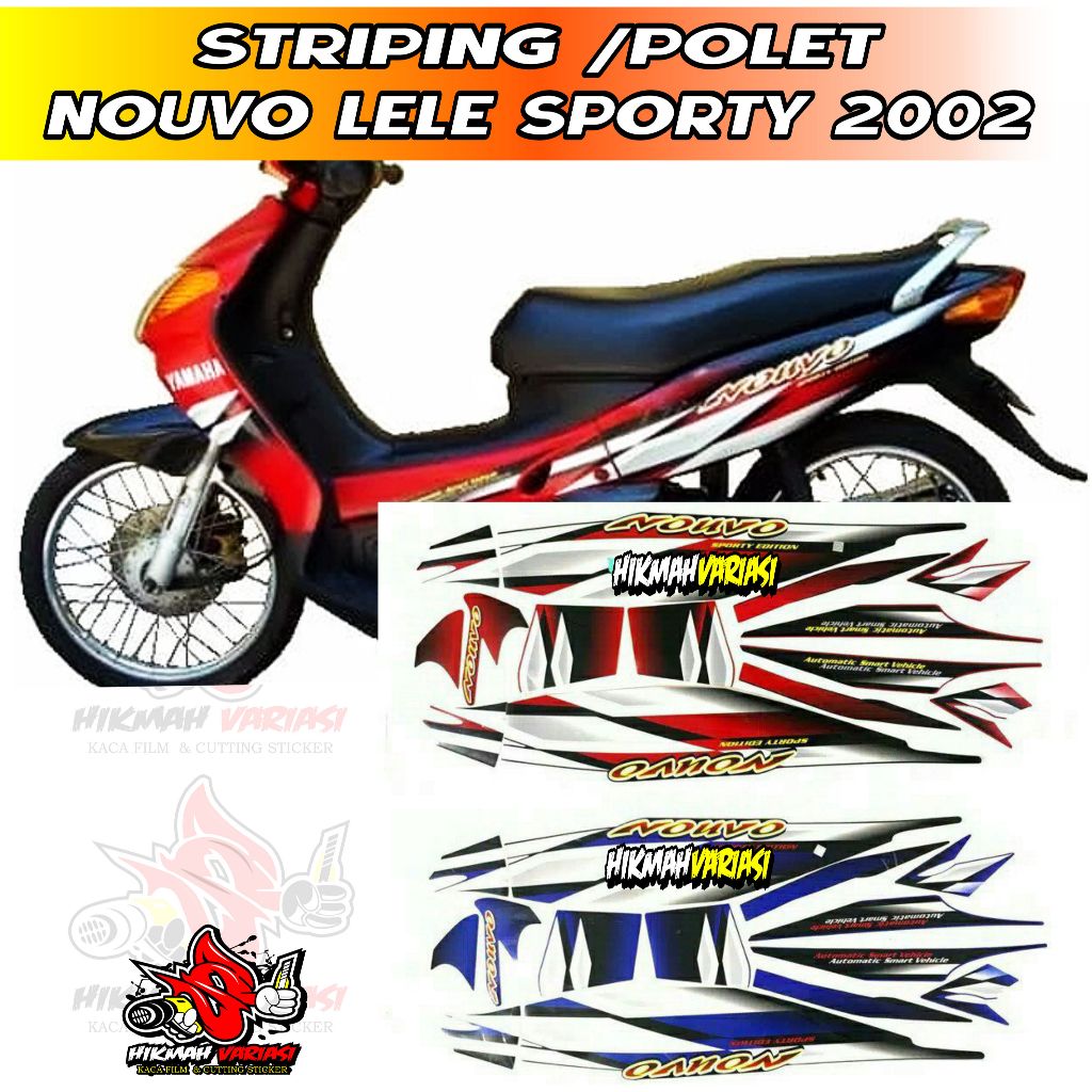 Striping Nouvo 2002 Nouvo lele sporty 2002 2003 2004 COD