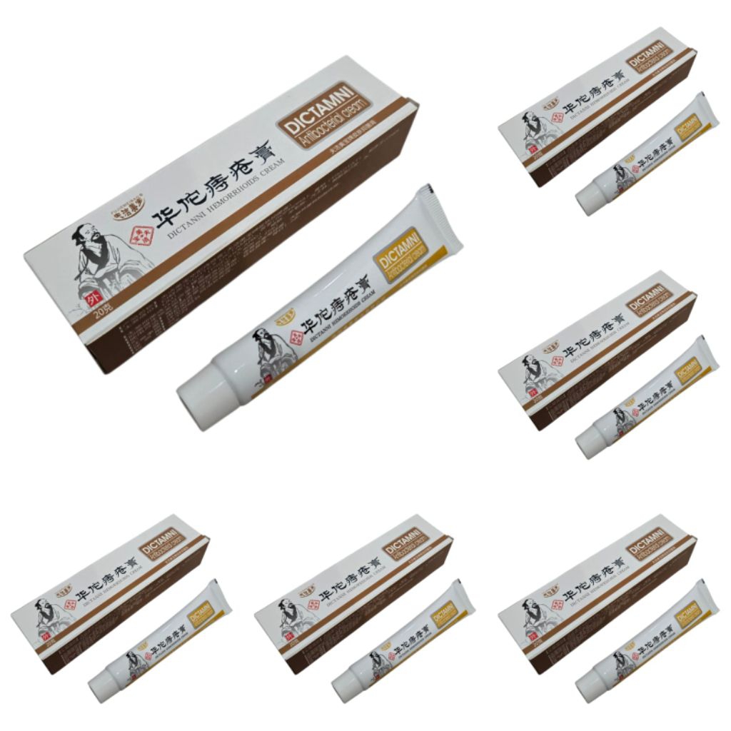 [ PAKET 6 PCS ] Salep Wasir DICTAMNI HUATUO 100% ORIGINAL Obat Wasir Ambeien Herbal / OBAT WASIR AMB