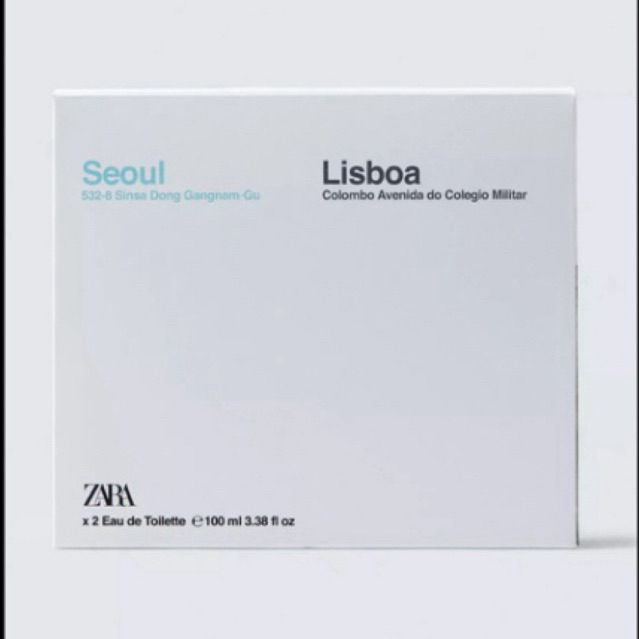 Parfum Zara Man Seoul Mix Lisboa