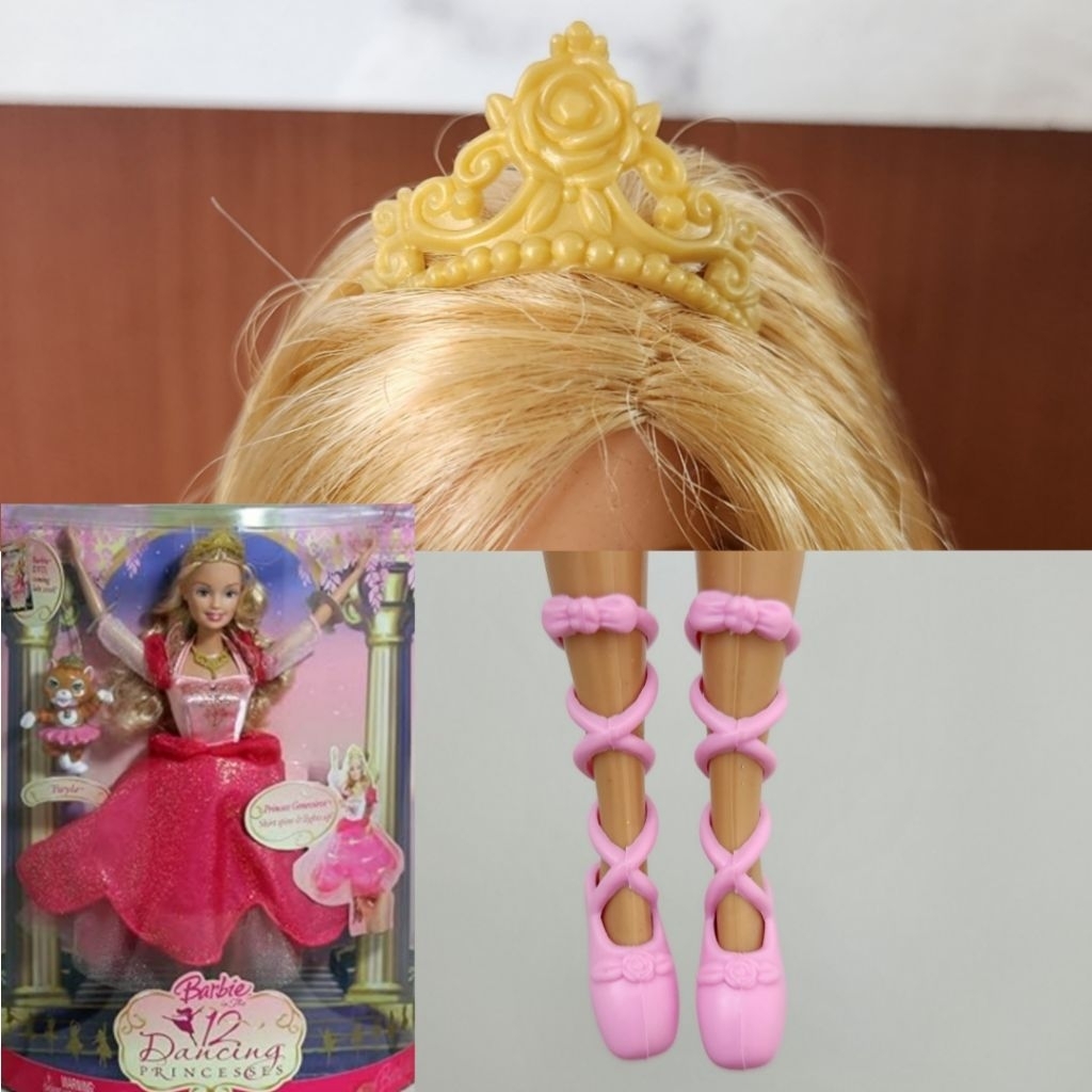 Barbie Mahkota Shoes Genevieve 12 Dancing Princess