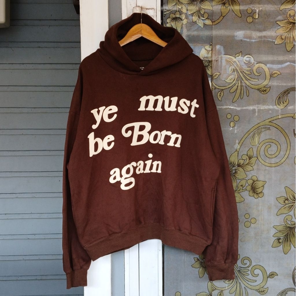 Hoodie Cactus Plant Flea Market CPFM Born Again Brown