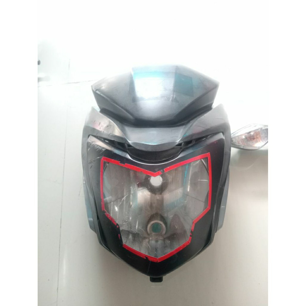 kepala lampu depan verza ori 2nd