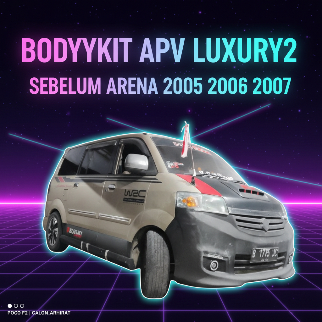 bemper apv bumper apv bomper apv luxsury bodikit SEBELUM ARENA 2005 2006 2007