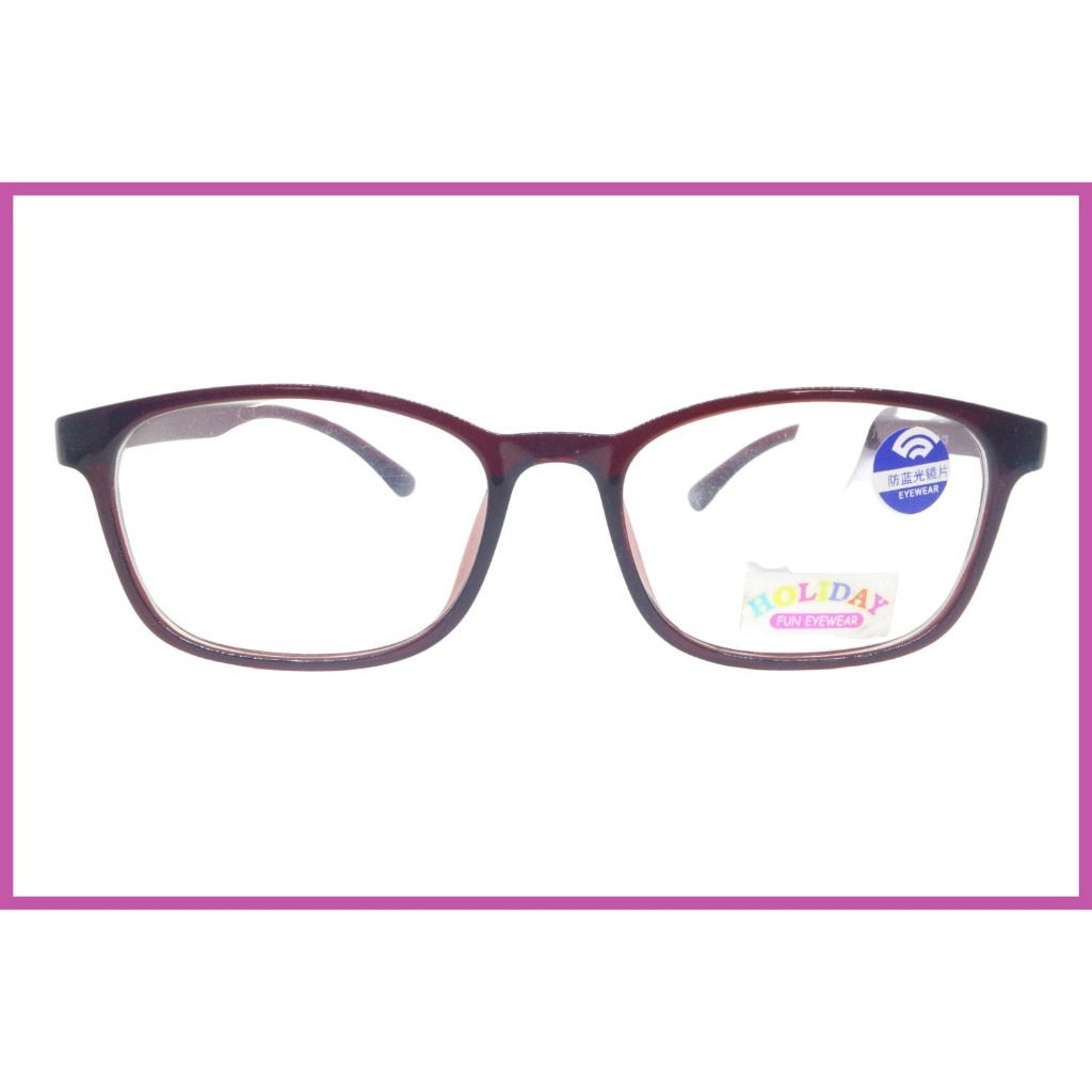 Optik Cahaya Truevue / Frame kotak / anti radiasi / anti uv / Kacamata dan lensa