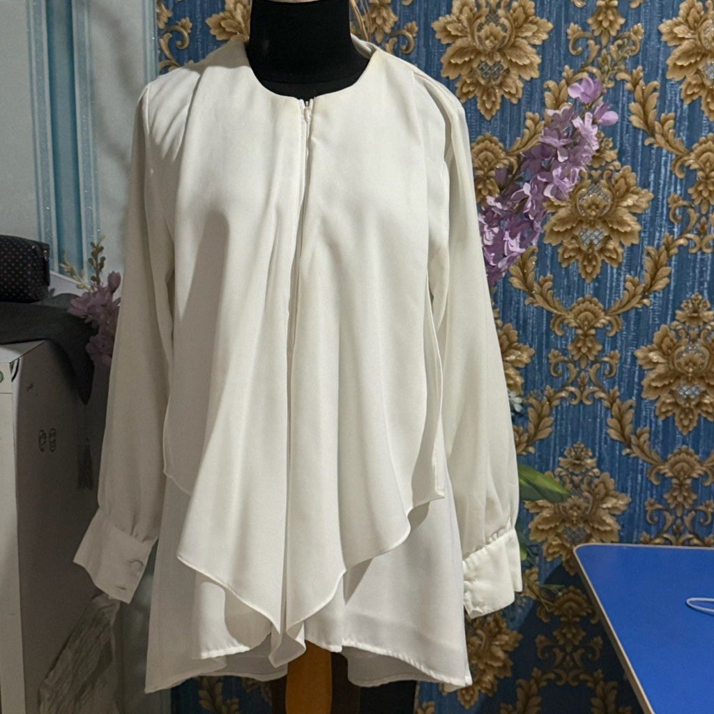 kemeja tunik aska label