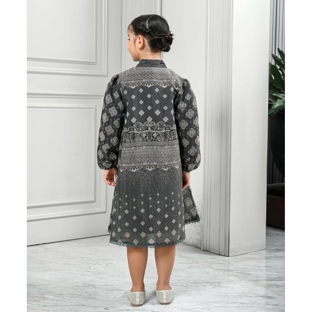 Dress Anak Premium ALUSYA MIDI DRESS By Geulis