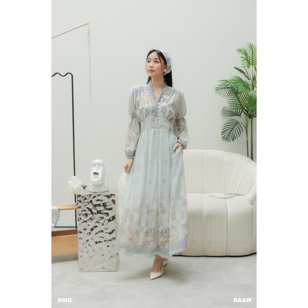 CEVORE - Sadiya Gamis Belle Ceruty - Kaftan Baju Lebaran Idul Fitri