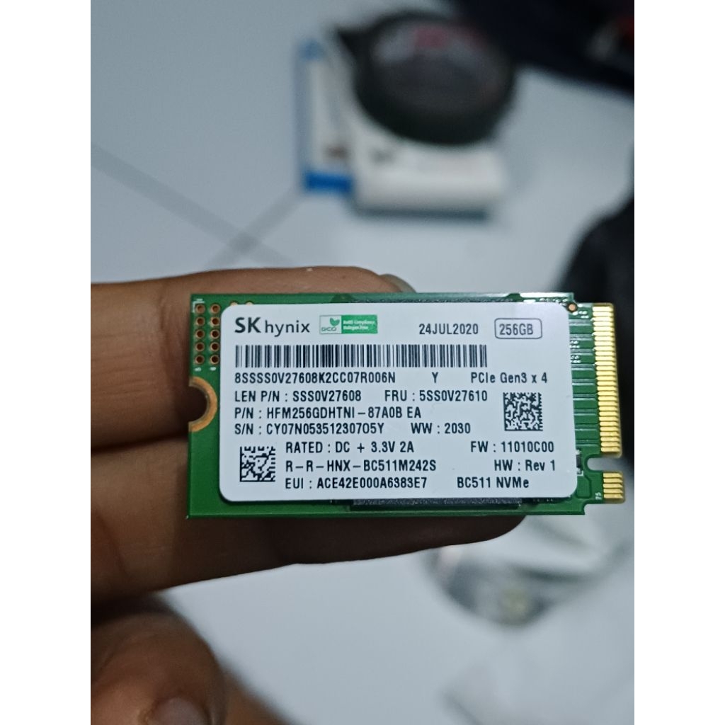 ssd nvme 256gb