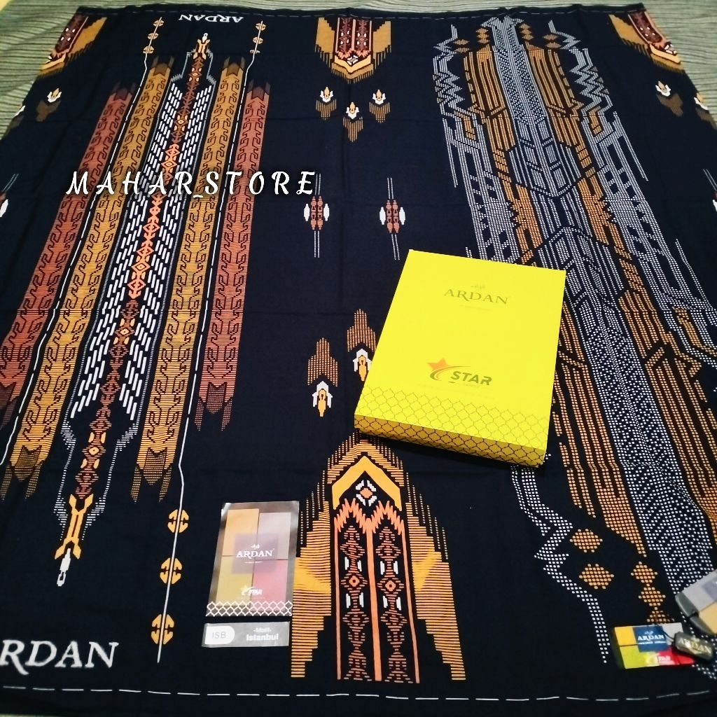 Sarung Ardan Star Family Motif New