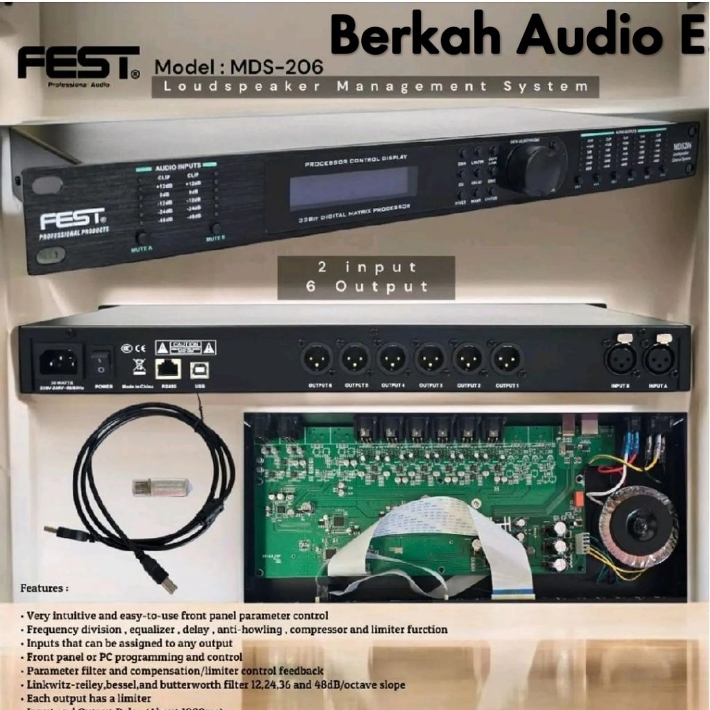 Management Audio FEST MDS 206 Original