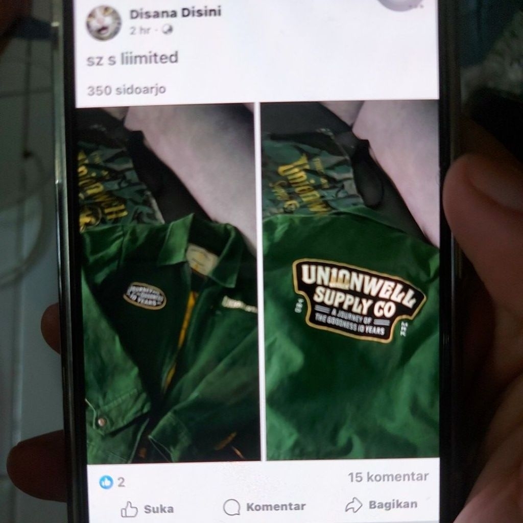 workjacket unionwell sz s