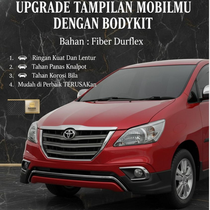 Bodykit Kijang Innova Luxury 2013-2015 Body Kit Bodikit Body Kit Innova Bodikit Innova